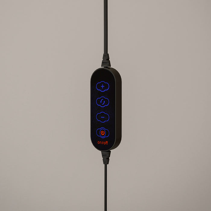 HOMCOM LED Desk Lamp with Clamp, Double Head Table Lamp with 3 Colour Modes & 10 Brightness Levels, Flexible Gooseneck Reading Desk Light with Timer and Memory Function for Study, Office, Work, Black