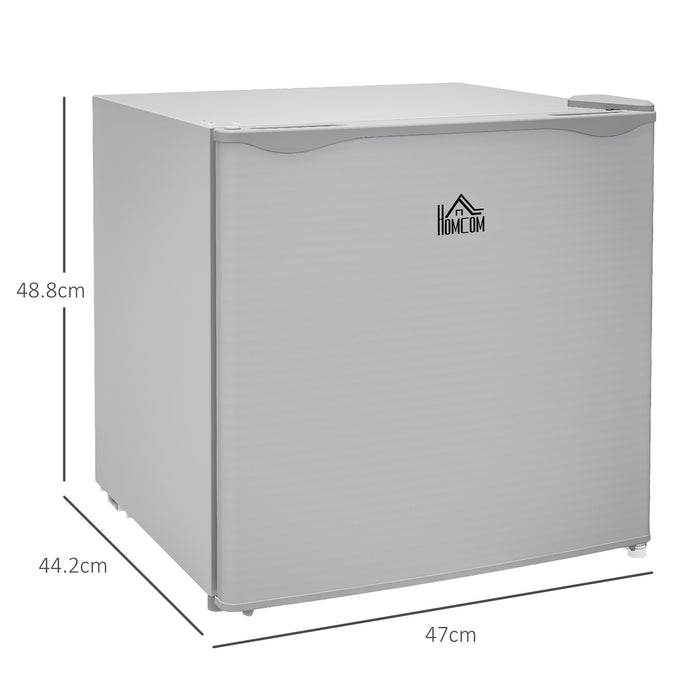 HOMCOM 35L Mini Freezer, -24℃ to -14℃ Temperature - Grey | Aosom UK
