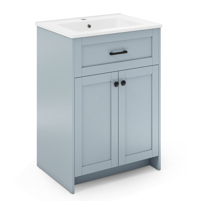 600mm Bathroom Vanity with Sink Bathroom Floor Vanity Cabinet-