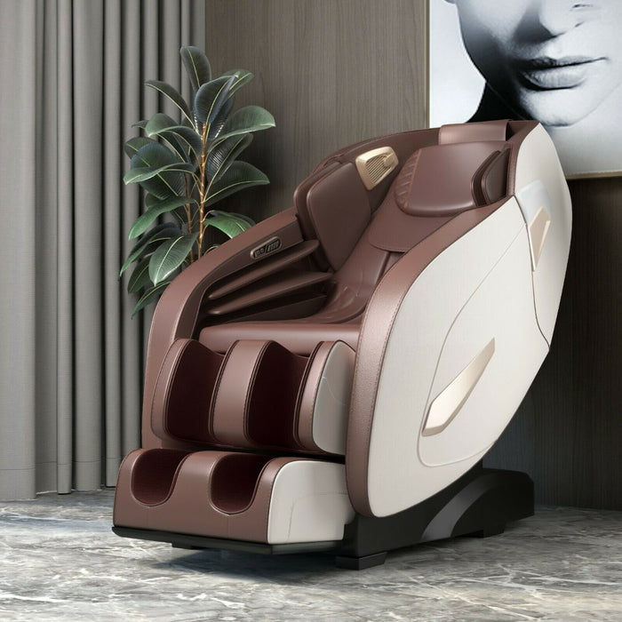 Electric Shiatsu Massage Chair with SL Track, Bluetooth, Heat and Airbag-