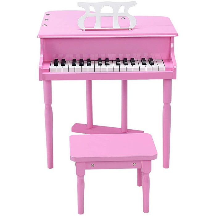 30 Keys Kids Piano Toy with Stool and Music Stand-