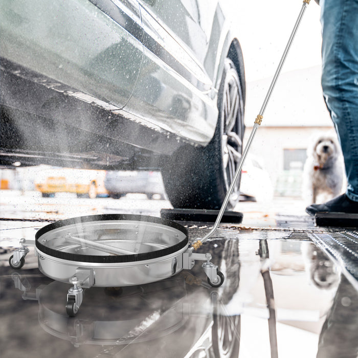 67cm Pressure Washer Surface Cleaner with Casters