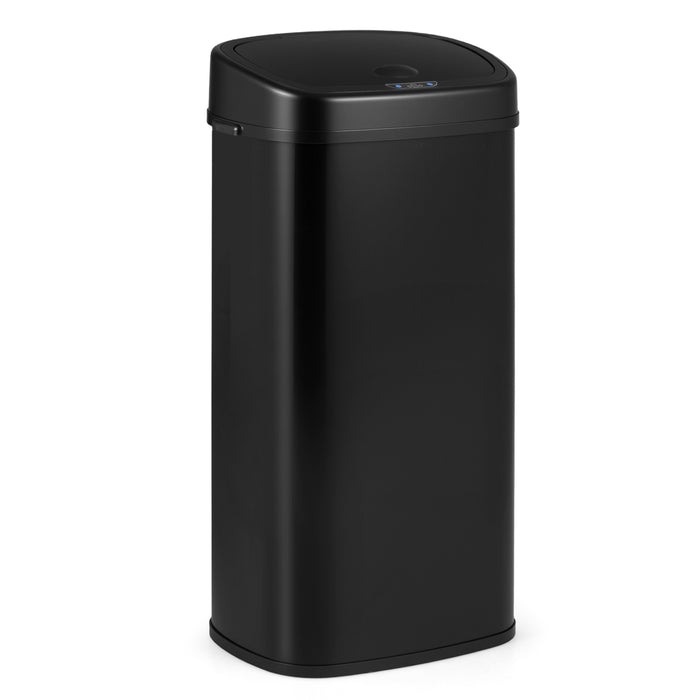 68L Trash Can with Dual-Zone Design Automatic Touchless Garbage Can-