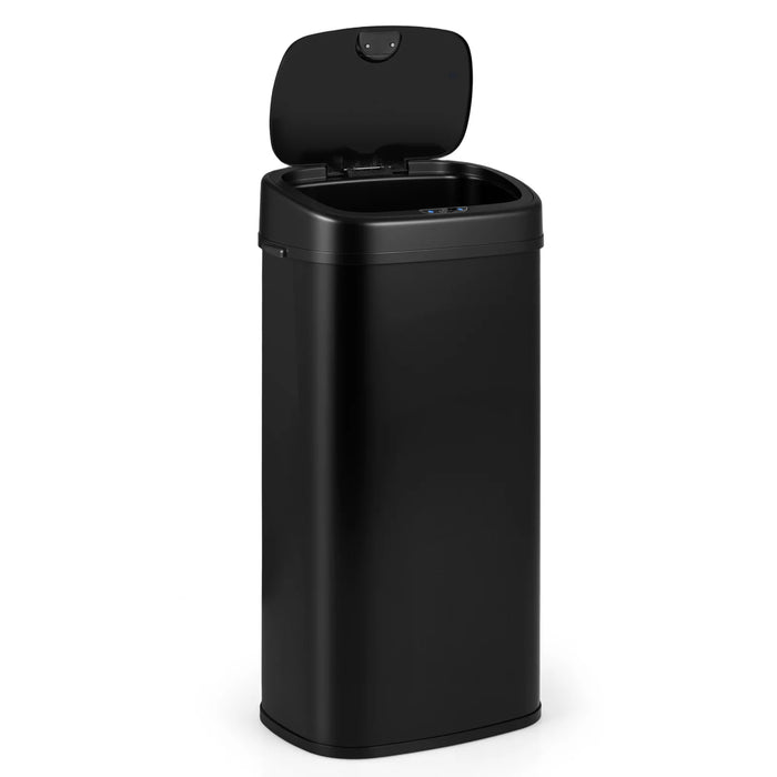 68L Trash Can with Dual-Zone Design Automatic Touchless Garbage Can-