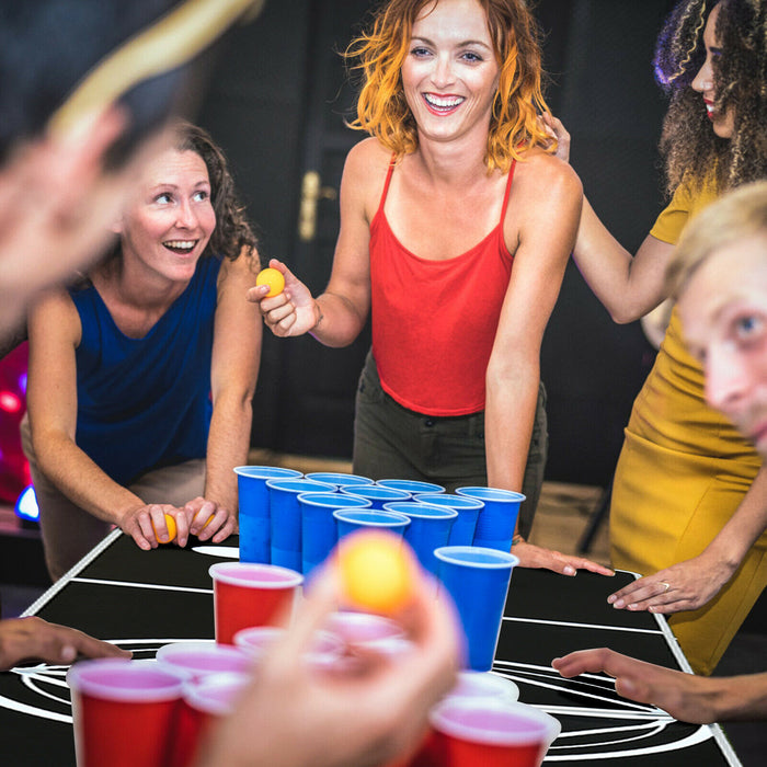 8ft Folding Beer-Pong Party Table