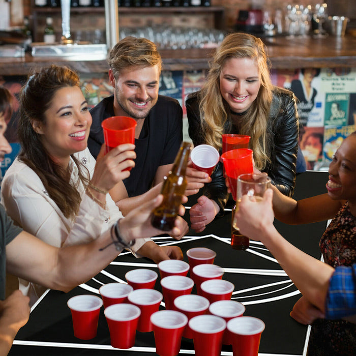 8ft Folding Beer-Pong Party Table