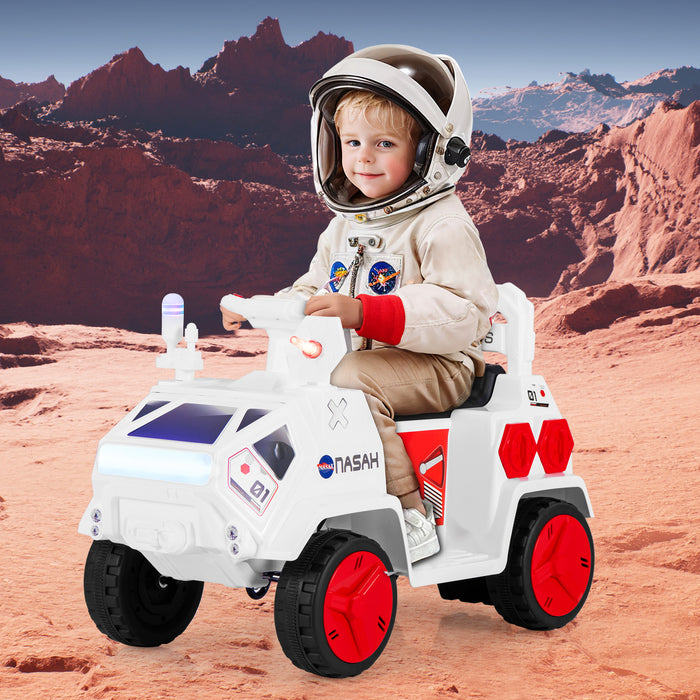 6V Kids Ride on Car Electric 4-Wheeler for Kids with Music-