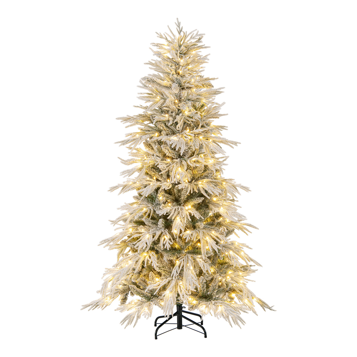 White Christmas Trees