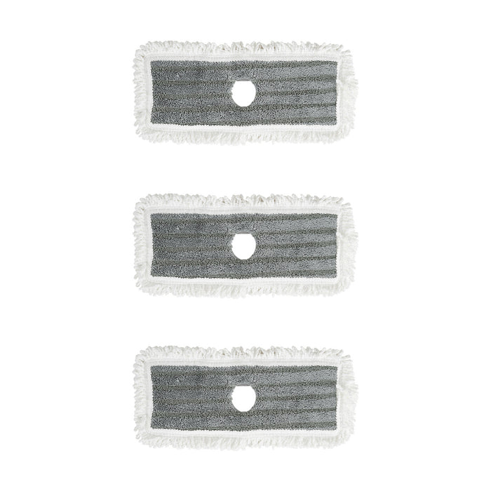 6 Packs Reusable Round/Rectangular Mop Pads Compatible with Sweeper Mops (Not Included)-