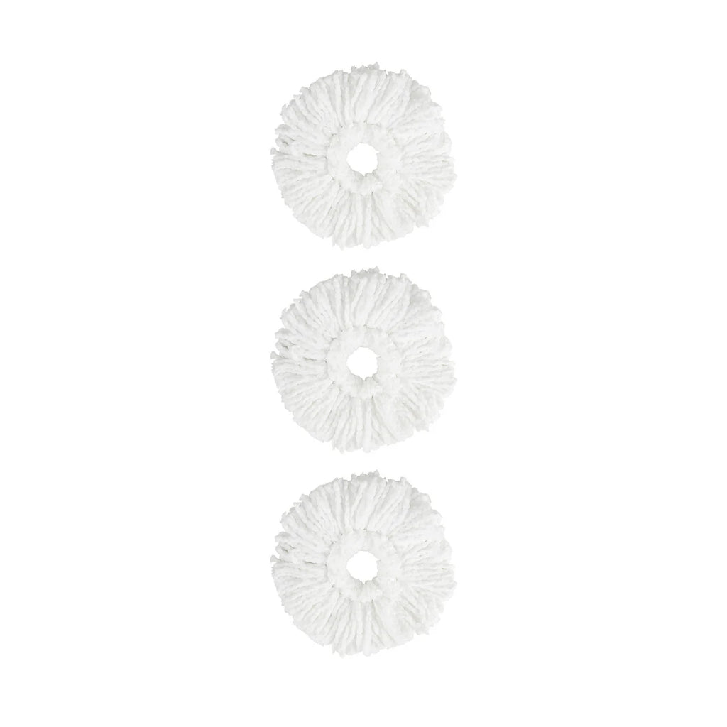 6 Packs Reusable Round/Rectangular Mop Pads Compatible with Sweeper Mops (Not Included)-