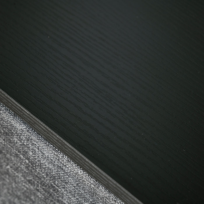 HOMCOM Chest of Drawers with 7 Foldable Drawers, 3-Tier Fabric Bedroom Dresser, Clothes Storage Unit for Bedroom, Living Room, Grey