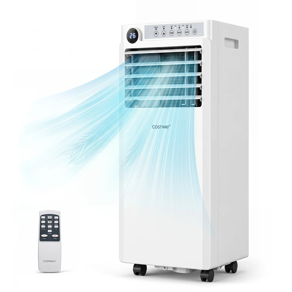 7000 BTU Portable Air Conditioner 3 in 1 Cooling Unit with Fan and Dehumidifier-