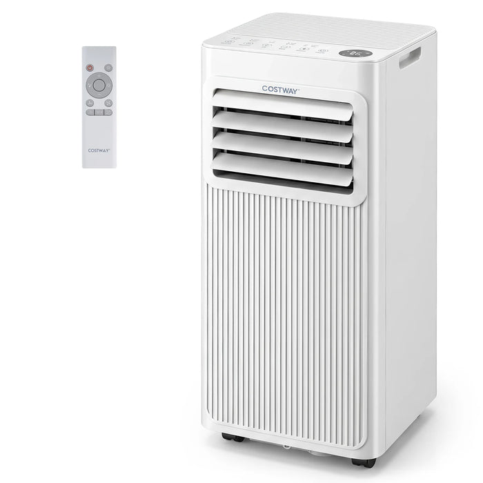 7000 BTU Portable Air Conditioner with Sleep Mode and 24H Timer-