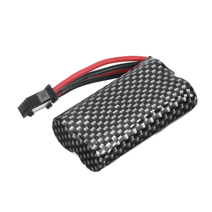HXJRC HJ811 HJ812 Model - 7.4V 700mAh 5.18Wh Li-ion Battery with SM Plug for RC Boat Spare Parts - Ideal for Hobbyists and Vehicle Model Enthusiasts