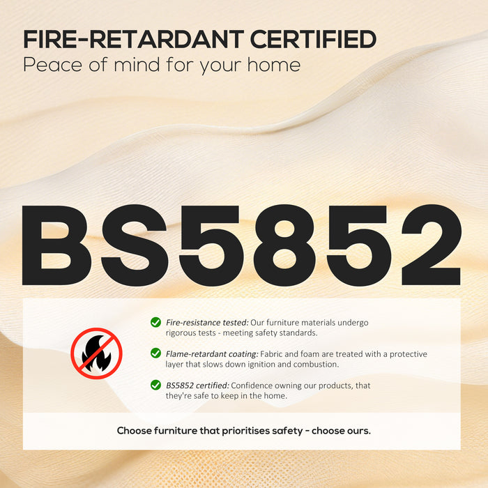 HOMCOM Set of Two Weave Dining Chairs with Y-Shaped Backrest Hemp Seat - Black/Beige