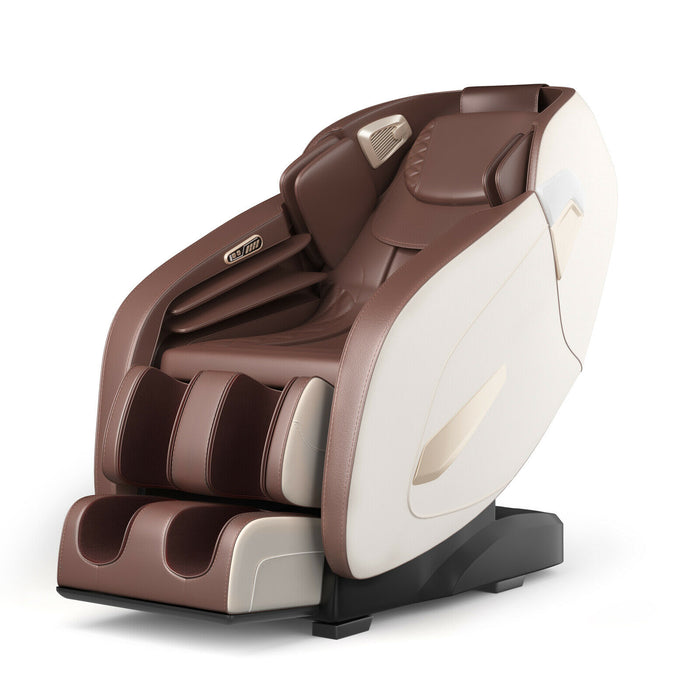 Electric Shiatsu Massage Chair with SL Track, Bluetooth, Heat and Airbag-