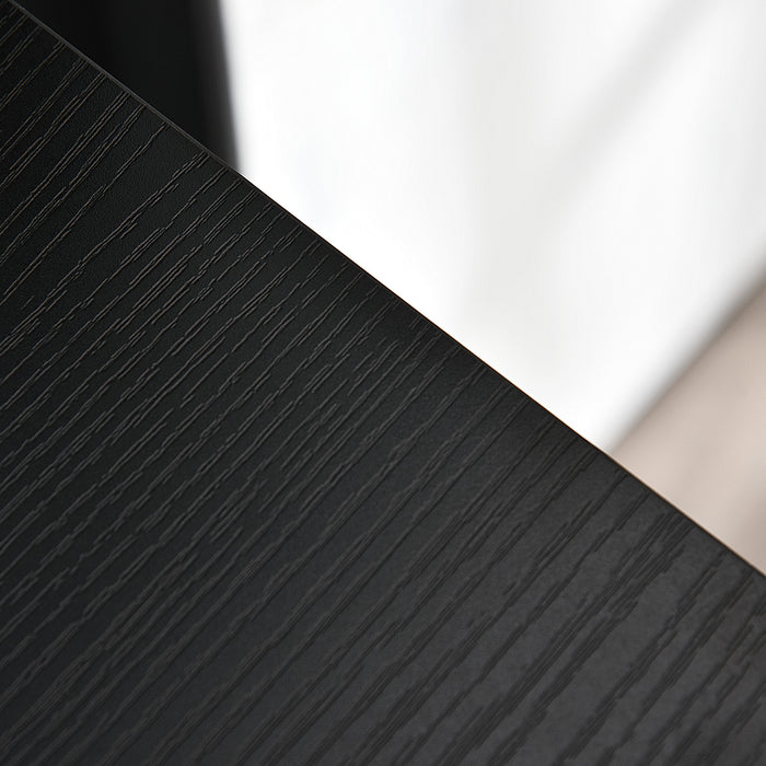 HOMCOM Chest of Drawers with 8 Foldable Drawers, 3-Tier Fabric Bedroom Dresser, Clothes Storage Unit for Bedroom Living Room, Dark Grey