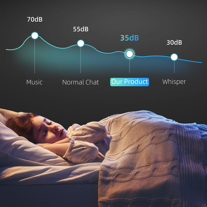HOMCOM Mini Freestanding Wine Cooler Fridge, 8 Bottle, 21L, 26.5cm Quiet Thermoelectric Under Counter Drinks Beer Wine Fridge with Glass Door, LED Light, Digital Touch Screen, Temperature Control