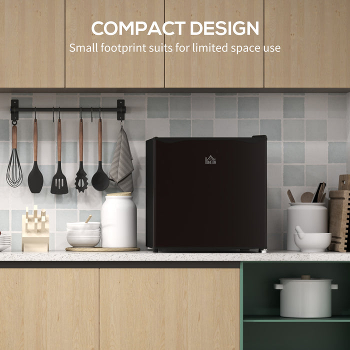 HOMCOM 35L Mini Freezer, -24℃ to -14℃ Temperature - Black | Aosom UK