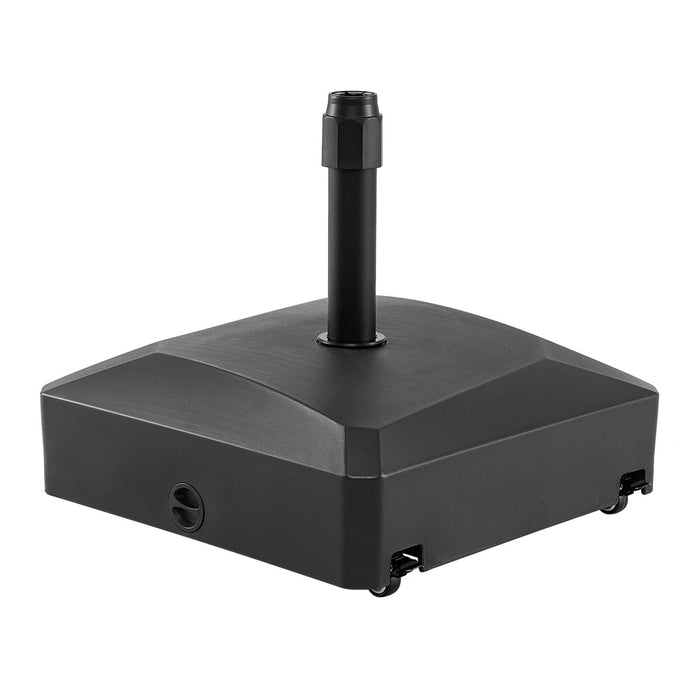 80 kg Fillable Mobile Umbrella Base with 4 Wheels-