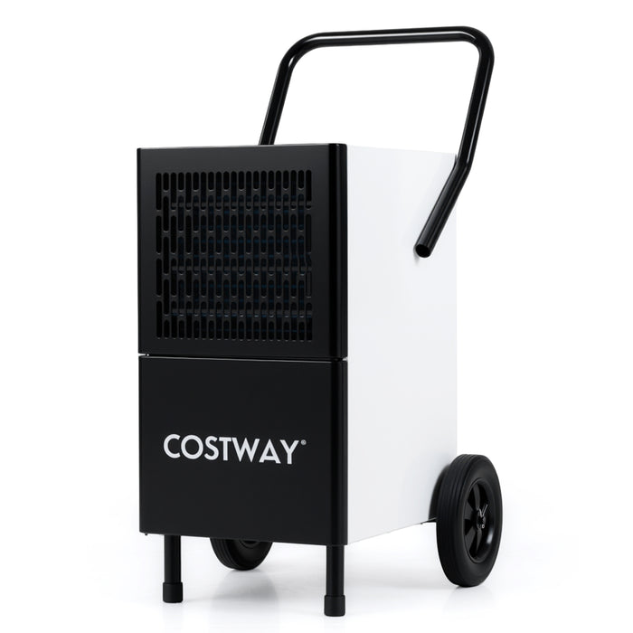80L/Day Commercial Dehumidifier with Built-in Water Pump-