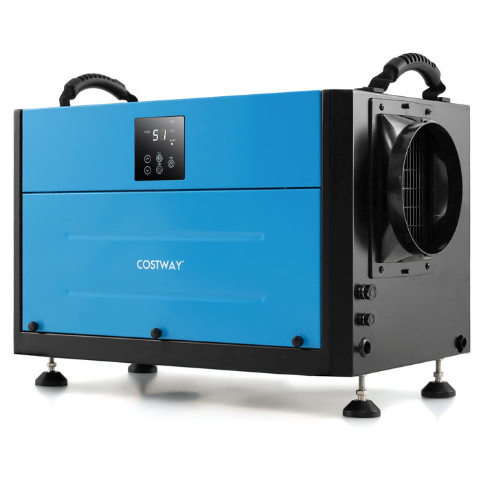 80L/Day Crawl Space Dehumidifier Commercial Dehumidifier with 3 Modes-