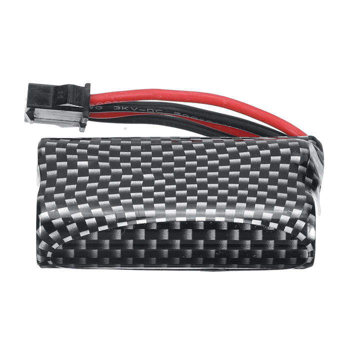 HXJRC HJ811 HJ812 Model - 7.4V 700mAh 5.18Wh Li-ion Battery with SM Plug for RC Boat Spare Parts - Ideal for Hobbyists and Vehicle Model Enthusiasts