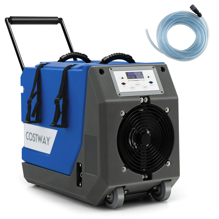 Commercial 85L/Day Dehumidifier - With Built-in Pump and 24 Hour Timer Feature - Ideal for Large Scale and Business Operations