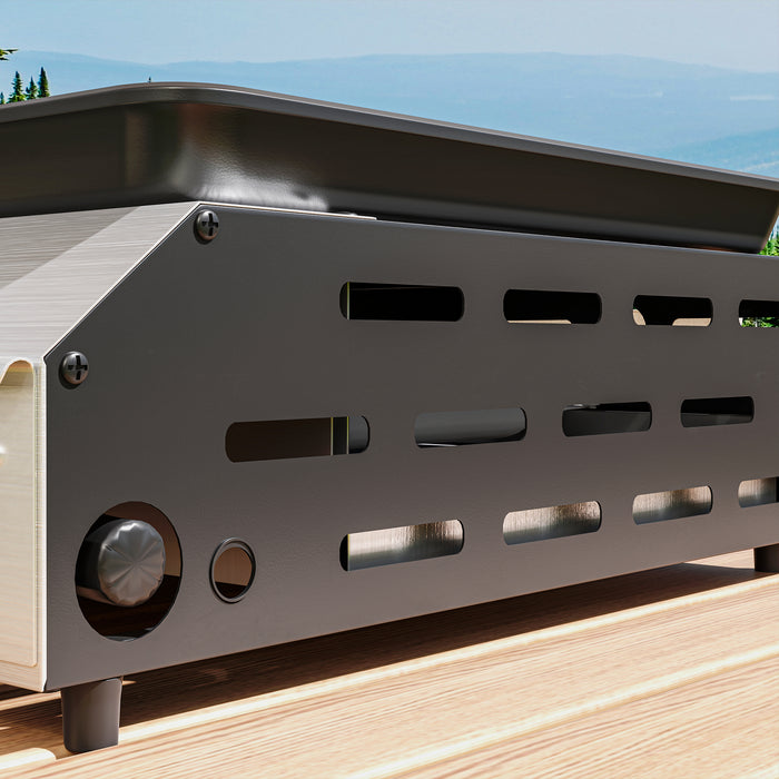 Outsunny Two Burner Portable Gas Grill