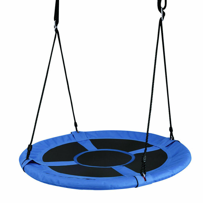 100cm Children Flying Saucer Tree Swing with Adjustable Rope-