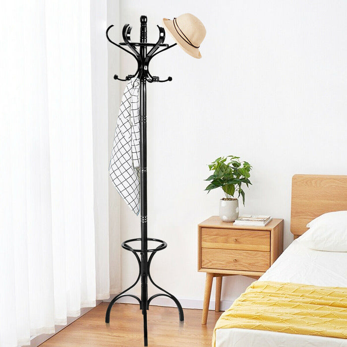 Wooden Furniture Creations - Classic Coat and Hat Stand - Perfect for Organized Home Entrances