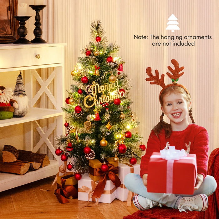 90CM Artificial Xmas Tree with 81 Branch Tips and Eucalyptus Leaves