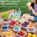 24-piece Airtight Food Storage Container Set – BPA-free Plastic Canisters for Pantry, Fridge & Kitchen Organisation