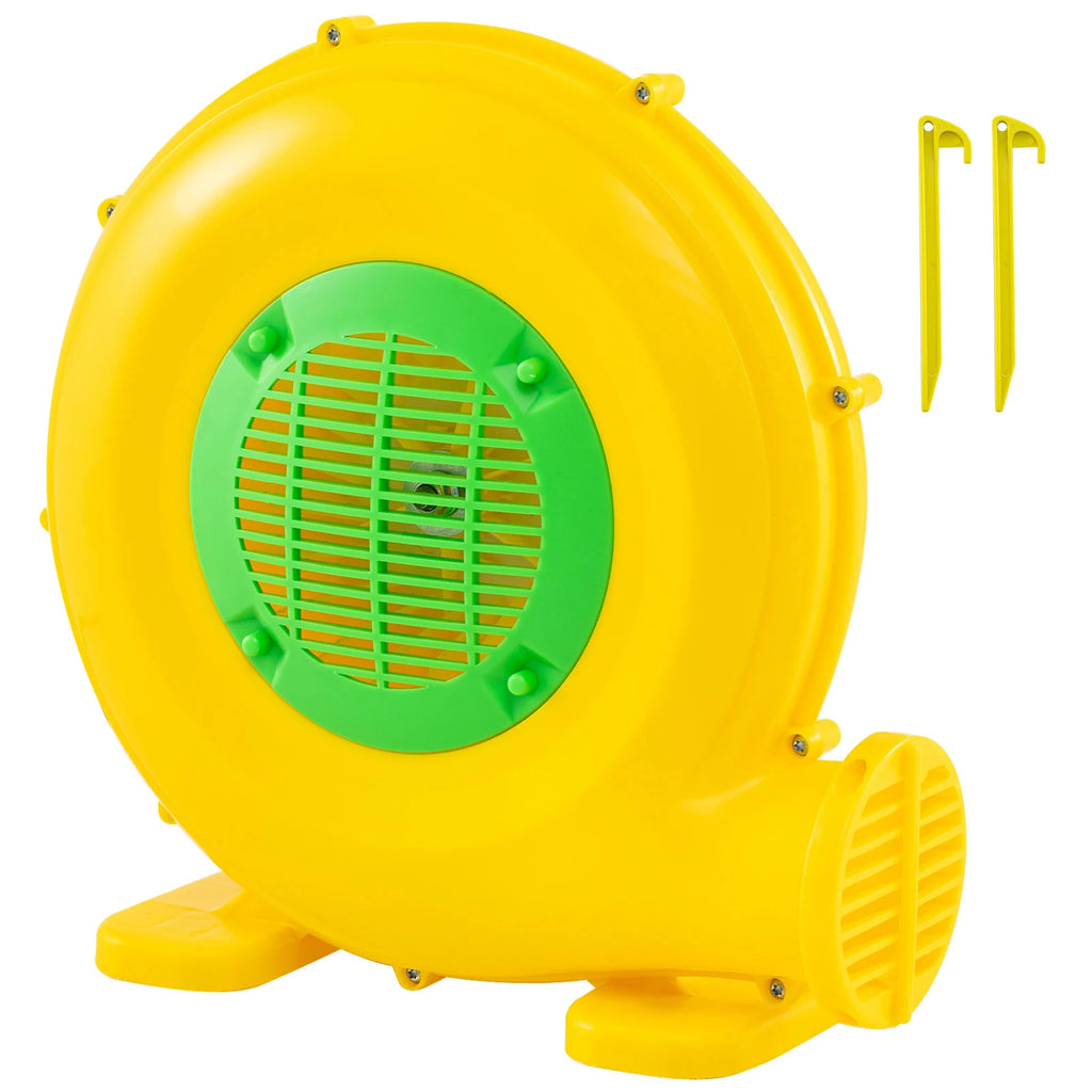 Air Blower 450W Air Pump Fan with Convenient Handle and Ground Stakes