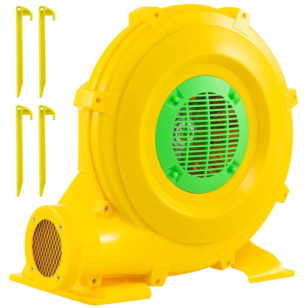 Air Blower 750W Air Pump Fan with Convenient Handle and Ground Stakes