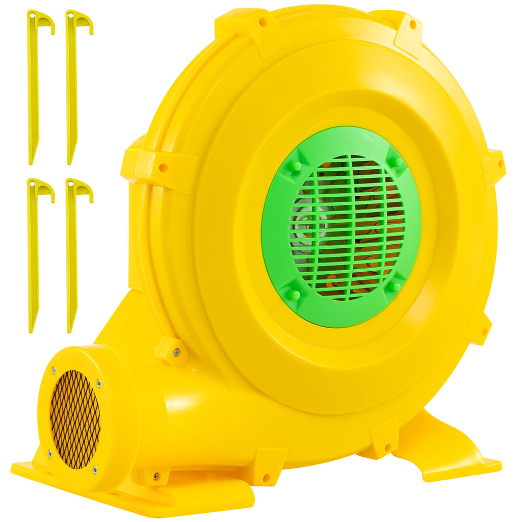 Air Blower 850W Air Pump Fan with Convenient Handle and Ground Stakes