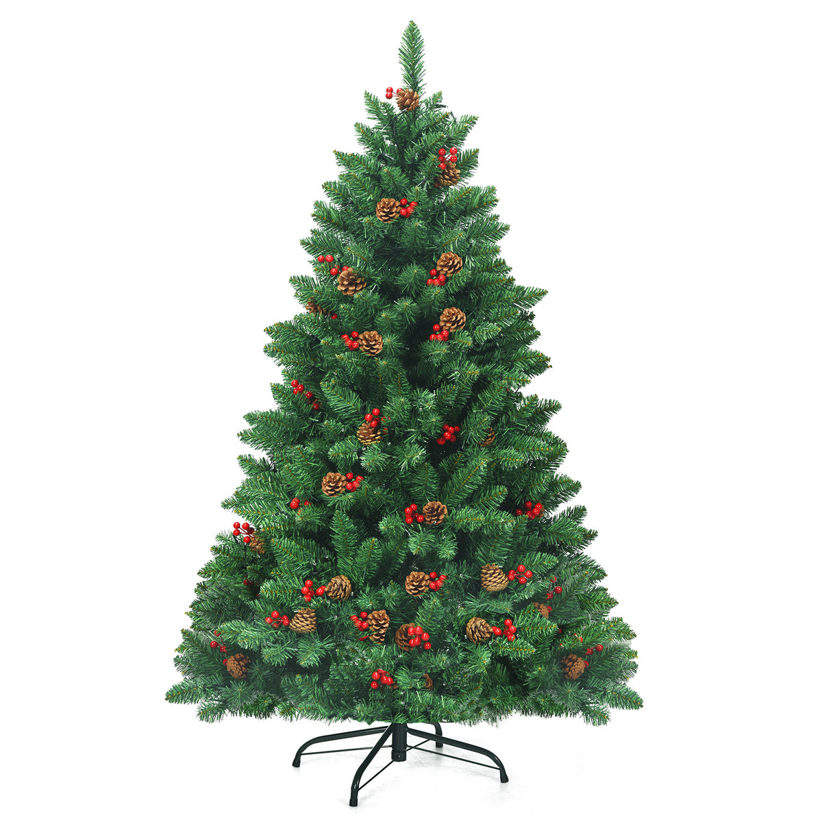 Artificial Christmas Tree 4.5FT Hinged Christmas Tree with 516 Branch Tips