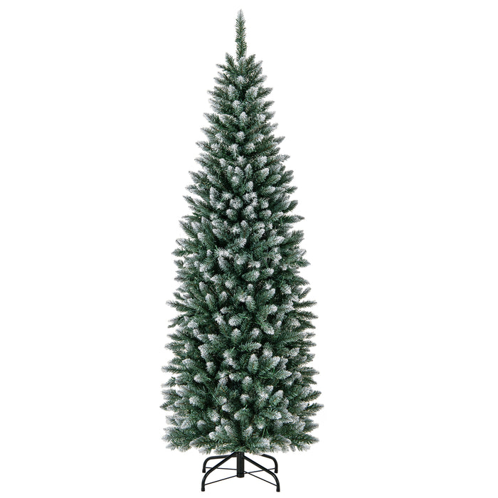 Artificial Xmas Tree with 618 Branch Tips and 250 Warm White LED Lights -S