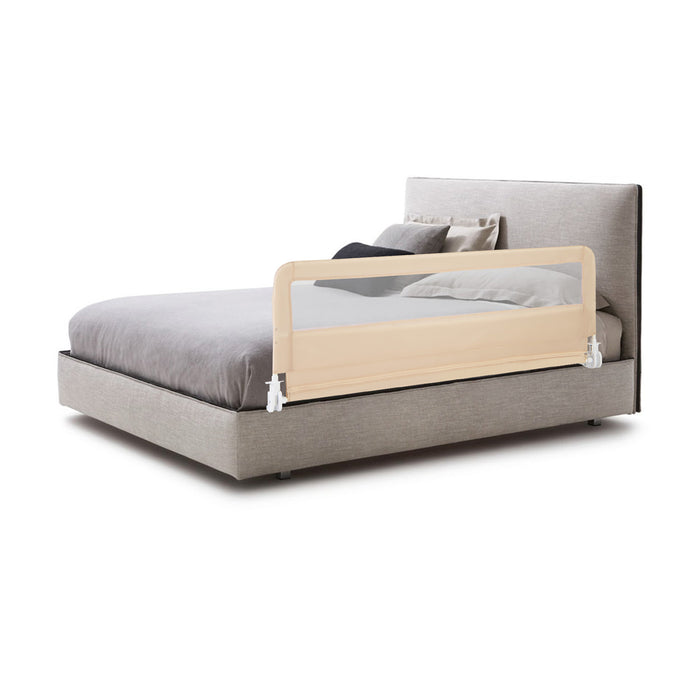 150CM Foldable Baby Bed Rail Guard with Washable Cover and Safety Strap-