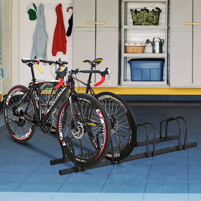 4-Bike Garage Bicycle Storage Rack-