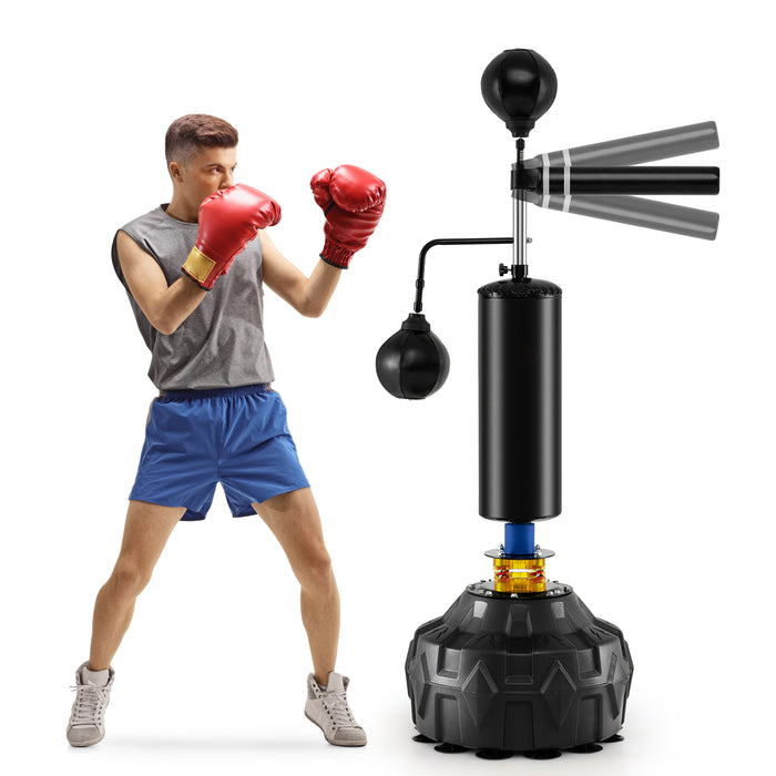 Boxing Speed Trainwe Boxing Speed Trainer Freestanding 360° Spinning Bar — Shopsta UK