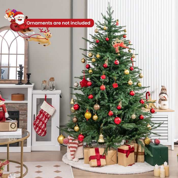 Pre-Lit Christmas Tree with LED Lights and 8 Lighting Modes-4.5 FT