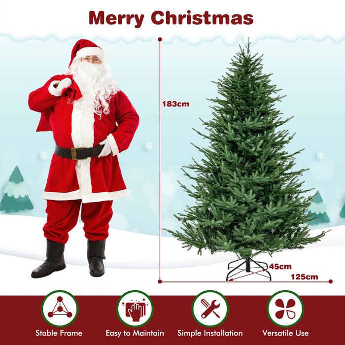 Pre-Lit Christmas Tree with LED Lights and 8 Lighting Modes-4.5 FT