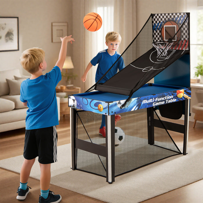 10-in-1 Combo Game Table Set Multi Game Table with Table Tennis-