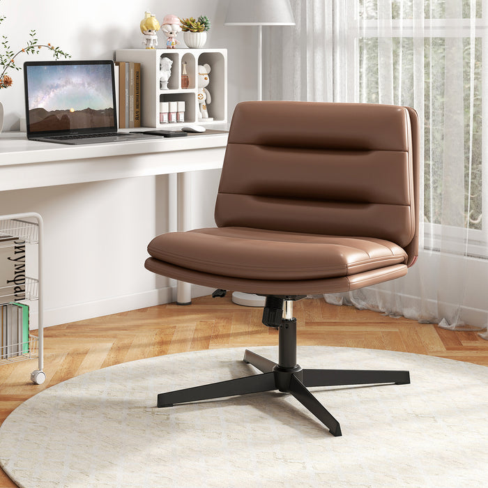 Criss Cross Legged Chair with Adjustable Height for Bedroom-