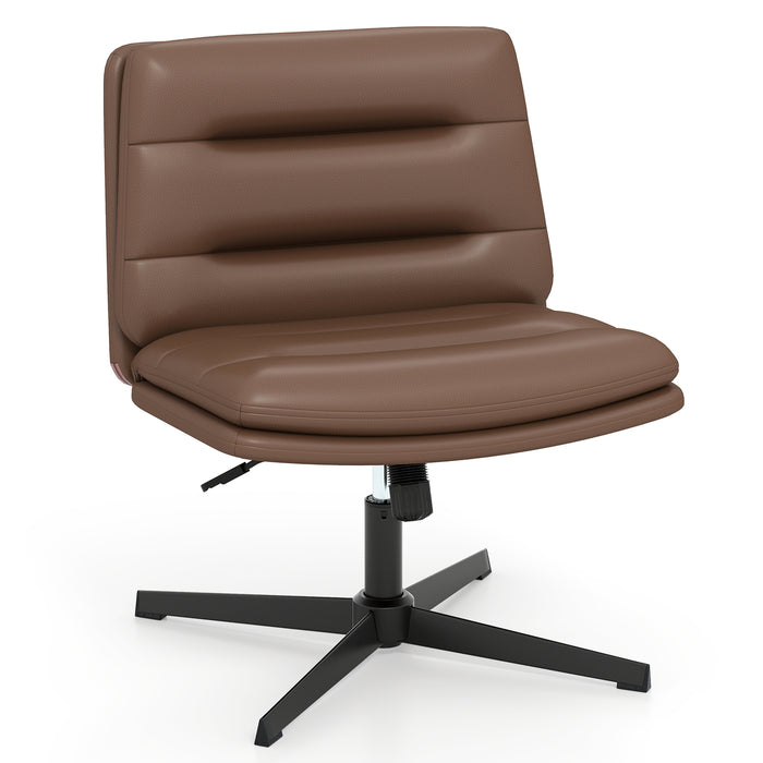 Criss Cross Legged Chair with Adjustable Height for Bedroom-