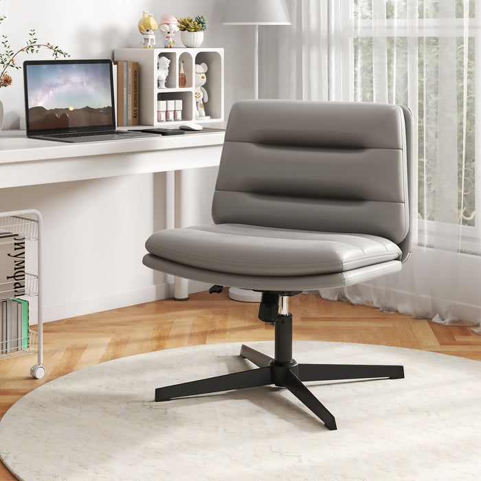 Criss Cross Legged Chair with Adjustable Height for Bedroom-