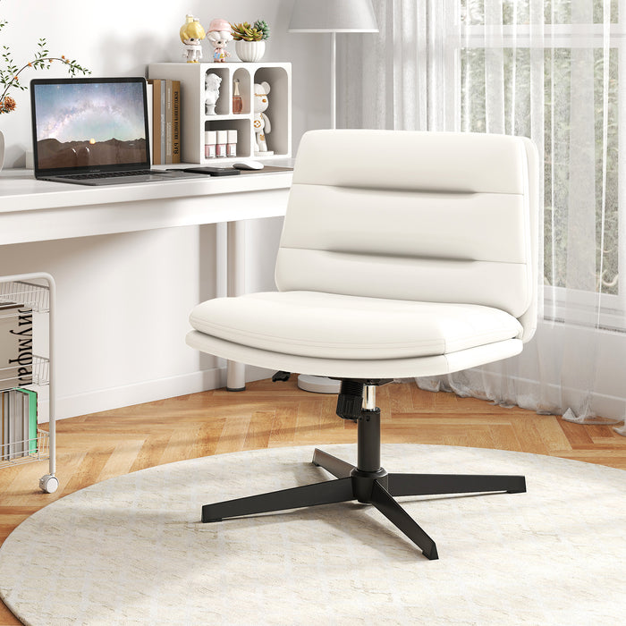 Criss Cross Legged Chair with Adjustable Height for Bedroom-