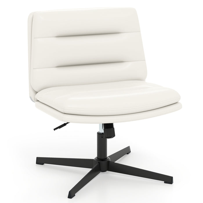 Criss Cross Legged Chair with Adjustable Height for Bedroom-