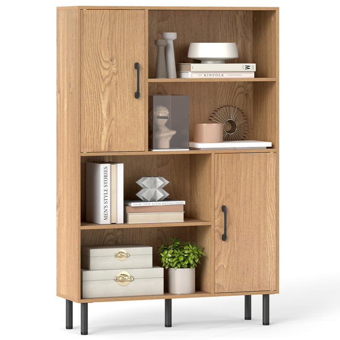 Cube Storage Cabinet with Metal Legs and Anti-topping Kits-